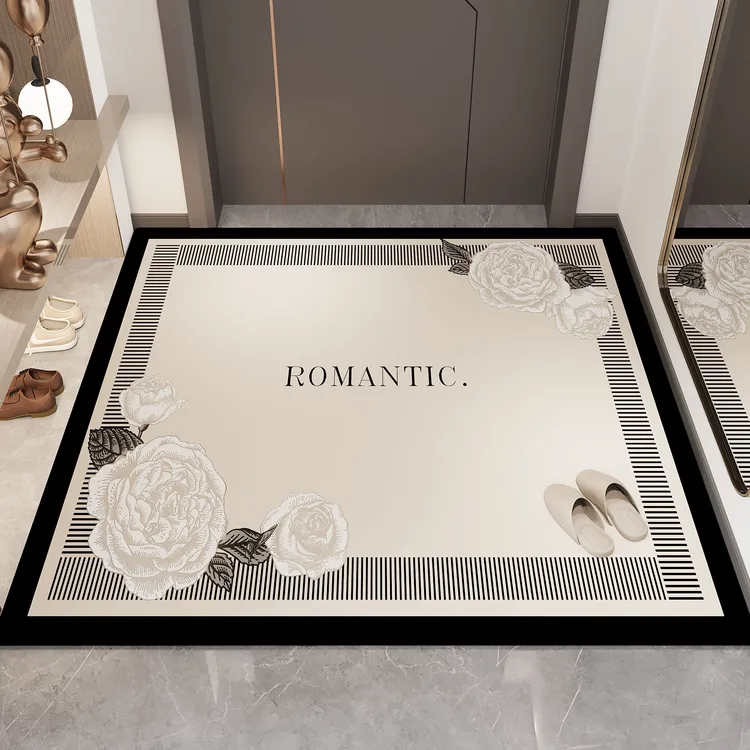 入户门地垫进门口玄关入户脚垫高端门垫门口耐脏防滑卧室高级地毯