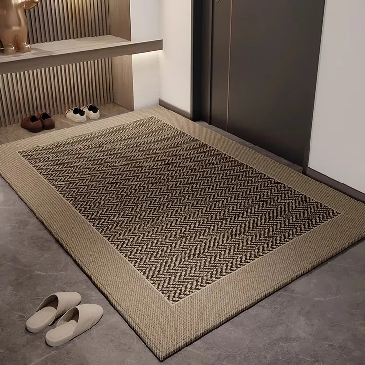 纤苏入户垫轻奢脚垫门口裁剪进门家用玄关防滑耐脏入门脚垫免洗
