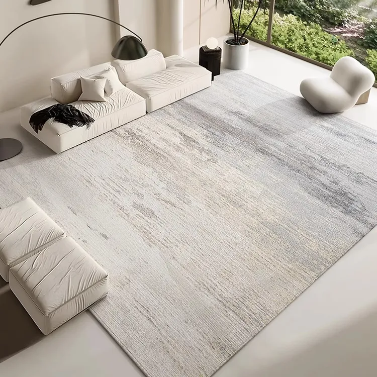 地毯客厅大面积沙发卧室地垫轻奢现代简约高级意式复古加厚4米