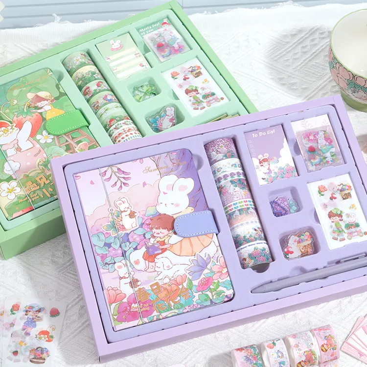 生日礼物可爱兔子手账礼盒女孩小学毕业小升初仪式感礼品闺蜜