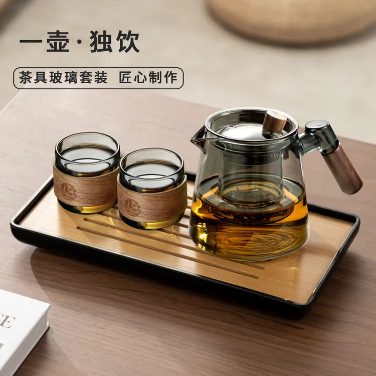 2025新款茶壶家用玻璃耐高温沏煮茶单壶电陶炉茶具套装花茶泡茶壶