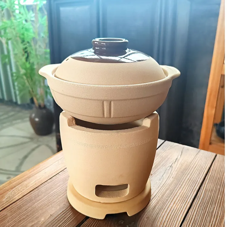 陶瓷炭炉火锅炉老式家用煲汤砂锅商用泥炉围炉烤肉港式打边炉煮茶