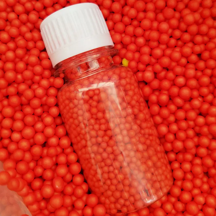 彩色泡沫球颗粒手工填充逗钓鱼反底浮饵料软珠皮筋野钓法