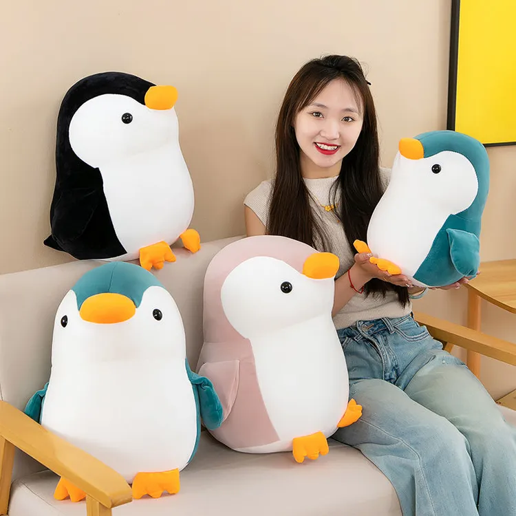 大号企鹅公仔毛绒玩具玩偶抱枕小企鹅儿童玩偶布娃娃生日礼物女生