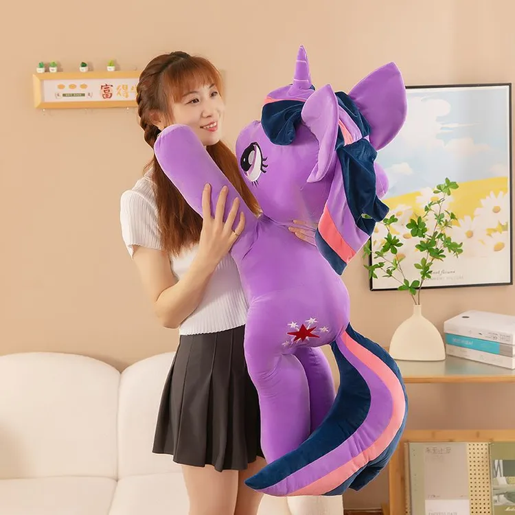 小马新款宝莉可爱毛绒玩具公仔儿童玩偶原型毛绒生日礼物碧琪礼物