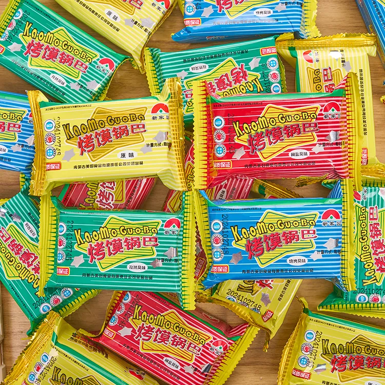 新家园烤馍锅巴粗粮馍片早餐饼干馒头片烤馍片健康休闲解馋零食品