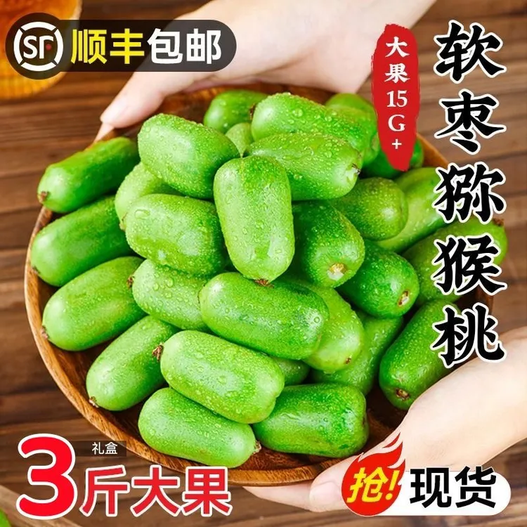 【顺丰包邮】丹东软枣猕猴桃龙城2号猕猴桃奇异莓现摘现发放软使用