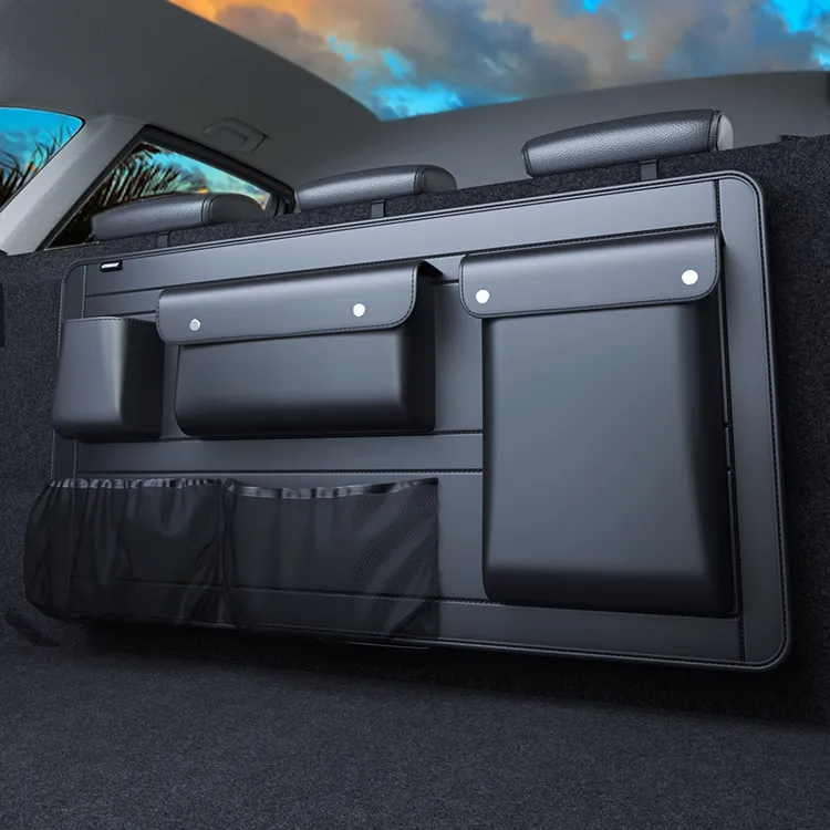 分类整理箱昊铂恒驰汉汽车后备箱收纳挂袋车载置物袋储物包车用品