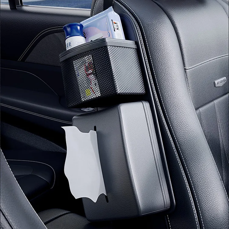 奔驰汽车纸巾挂袋置物盒网袋座椅侧面抽纸挂包物品便捷收纳阿维塔