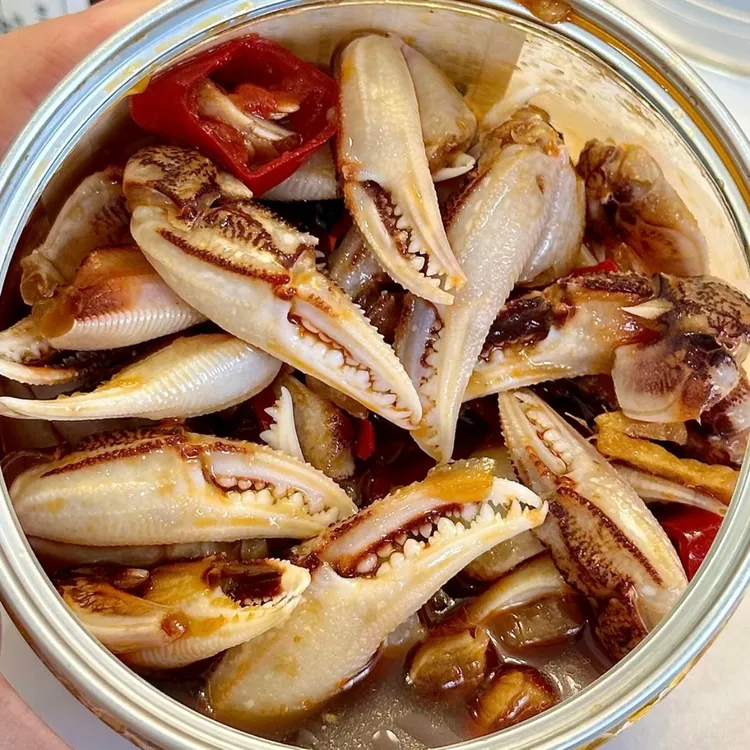 小白捞汁，新鲜醉蟹脚蟹腿  【每瓶250克】