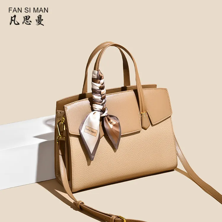 妈妈包洋气轻奢简约手提包女大容量高级感大包2025新款单肩铂金包