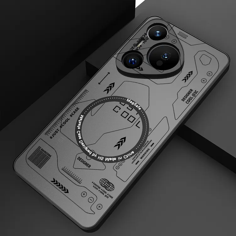 rainzone华为p70手机壳pura70新款手机套pro磁吸ultra全包防摔+男