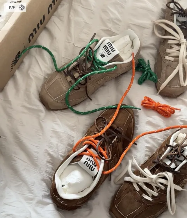 缪家530德训鞋春夏网面透气百搭经典高端潮牌阿甘鞋时尚复古百搭