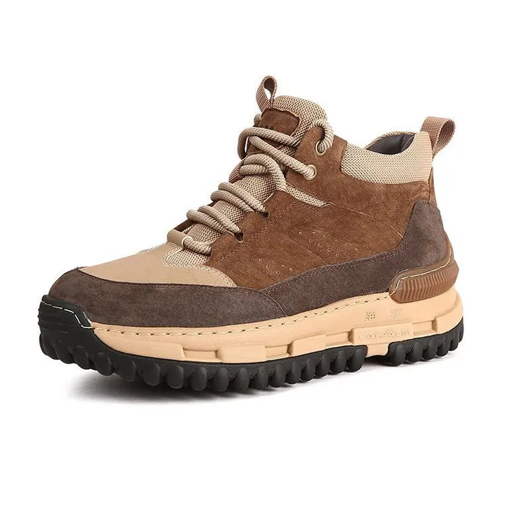 男款雪地靴东北冬季加绒加厚防滑短靴零下40度羊皮毛一体冬靴保暖