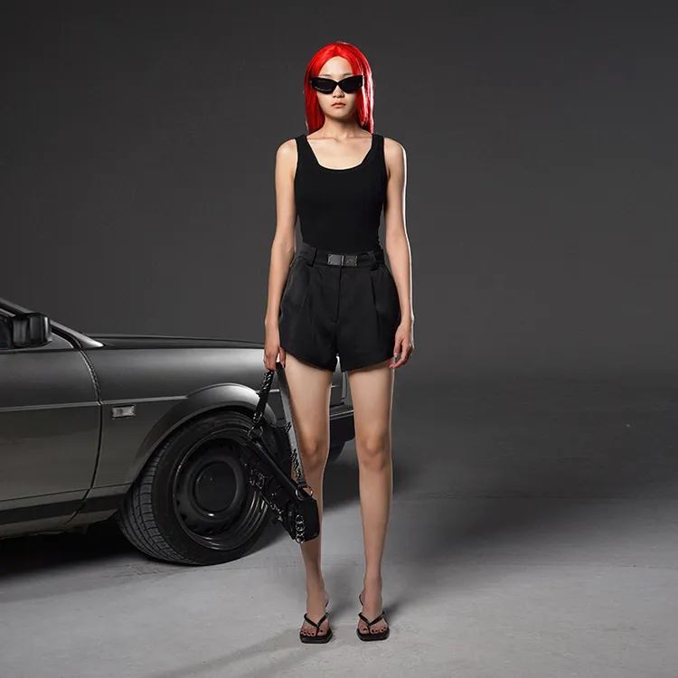 【AUNISEX专属】AKTK金属扣短裤6C2B1235H835