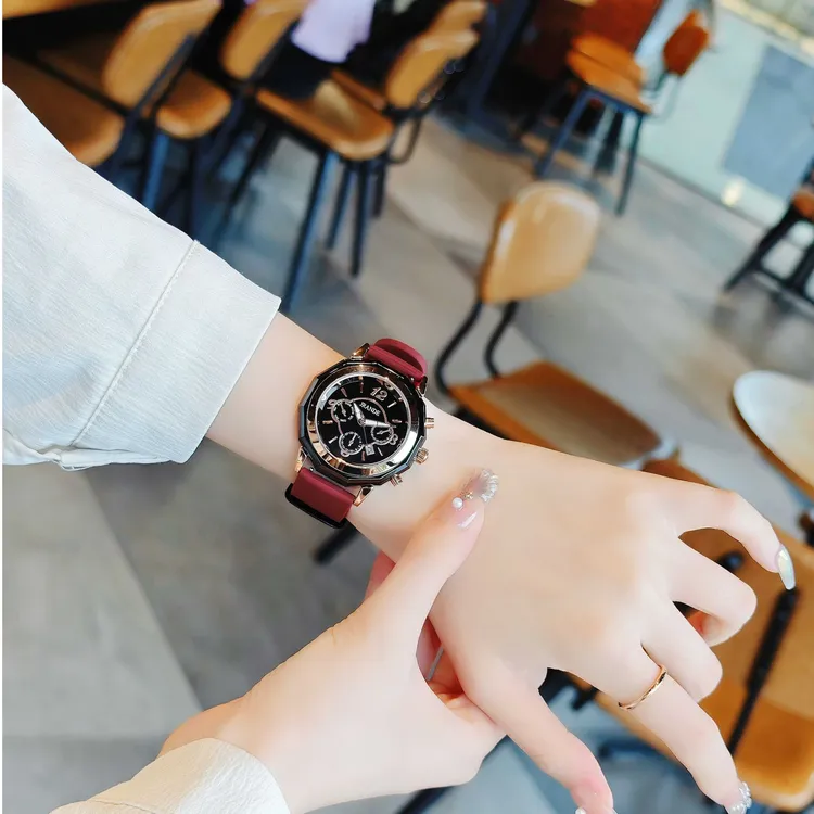 歌浪迪升级高配版轻奢时尚百搭气质石英女士网红防水手表女款腕表商品图