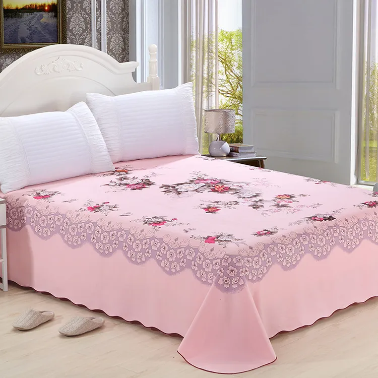 玖希奇纯棉床单斜纹全棉加厚床单磨毛国民床单正宗老粗布床单单件