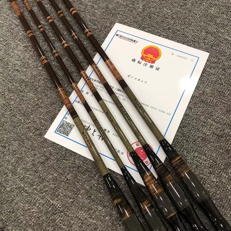 高碳素纯日式伽玛特作钓鱼竿28调鲫鱼竿鲤鱼竿超轻超细休闲野钓竿
