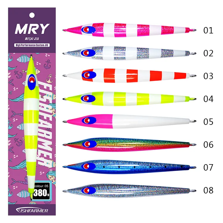 FISHFARMER MRY美人鱼 慢摇铁板 海钓铁板饵