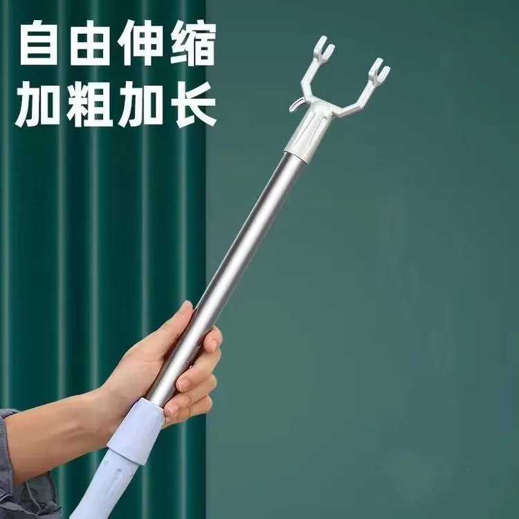 晒衣杆撑衣杆特厚可伸缩撑衣杆家用衣叉衣叉杆宿舍收取衣服晾衣服