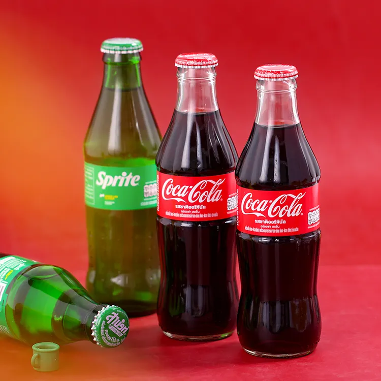 泰国进口玻璃瓶可乐碳酸饮料解腻经典复古收藏限定版汽水250ml