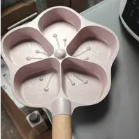 桃花五孔煎蛋盘灶具通用