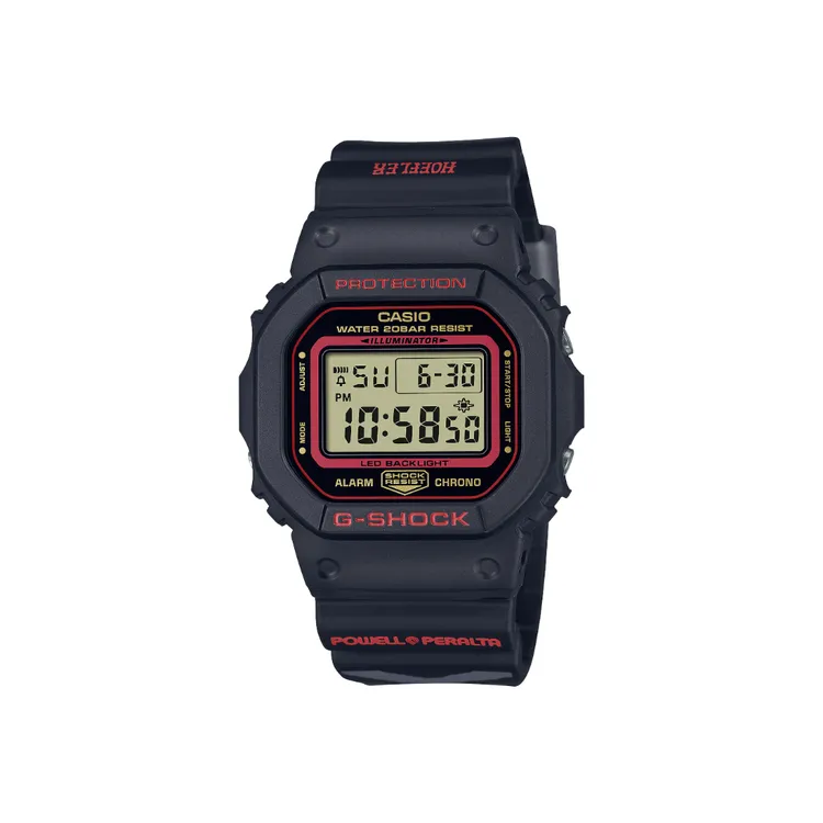 Casio/卡西欧DW-5600运动数字小方块腕表防水防震学生腕表男士