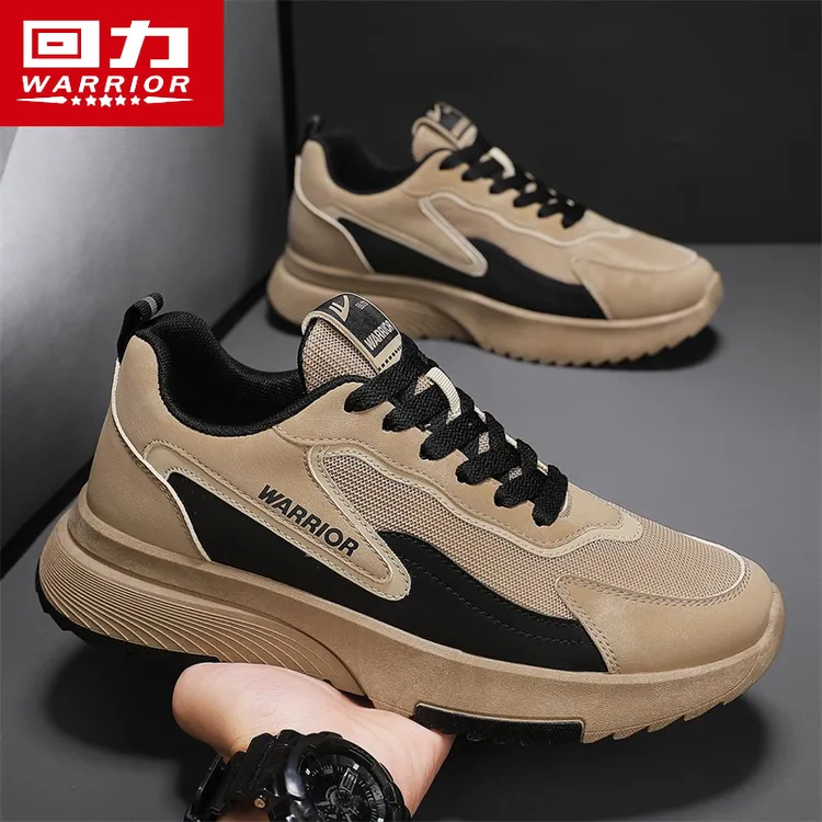 回力阿甘男鞋2025春季新款厚底运动鞋学生百搭轻便跑步鞋小众潮流