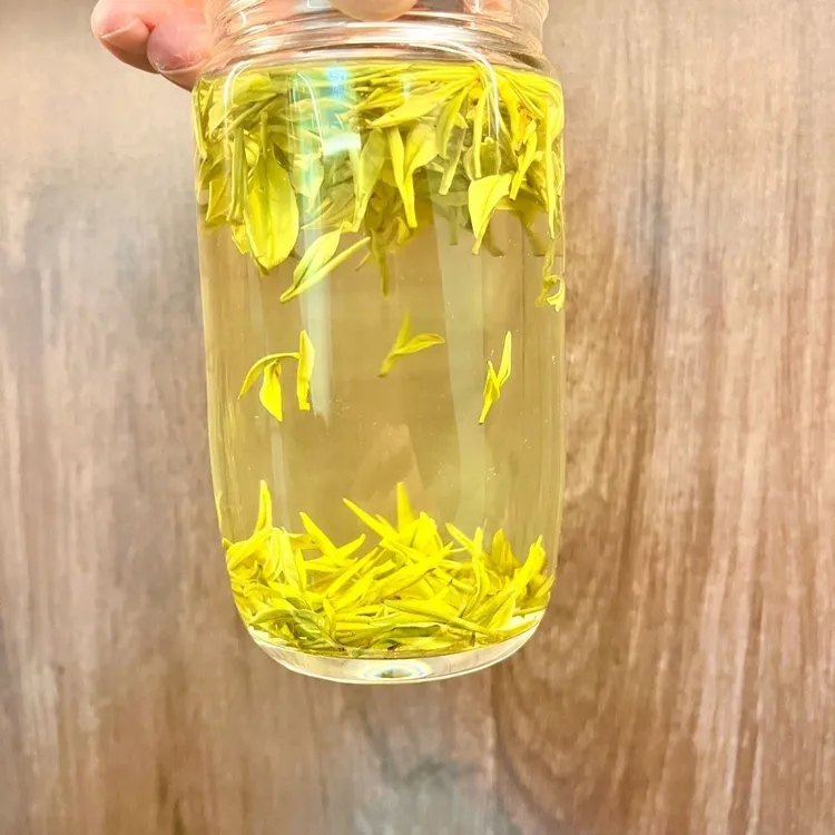 2025年新茶【头采牙尖H9】黄金芽明前芽头嫩芽尖尖高档茶叶高级绿茶