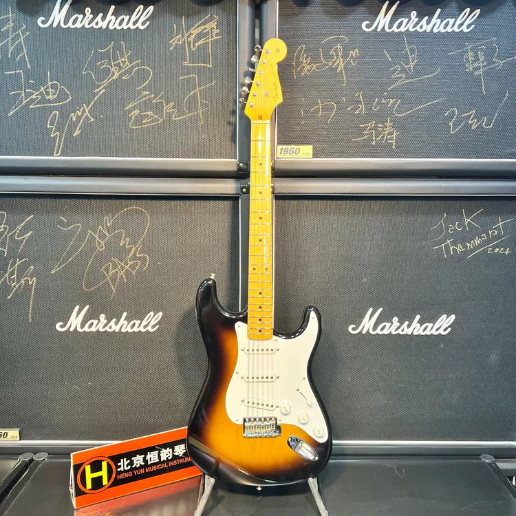 北京恒韵琴行Fender 70周年纪念款CS 54 Strat时间胶囊做旧电吉他
