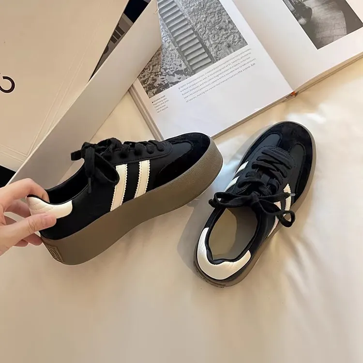 现货秒发！断码福利超火德训鞋薄绒ins百搭春季小众运动女鞋休闲鞋