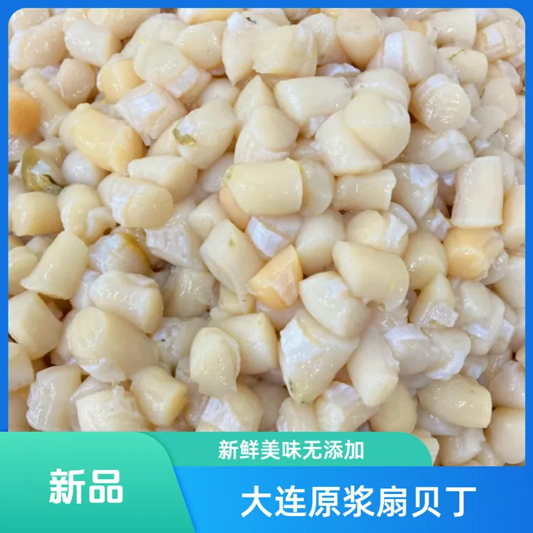 大连【原浆扇贝丁】冷冻贝柱瑶柱不包冰不缩水