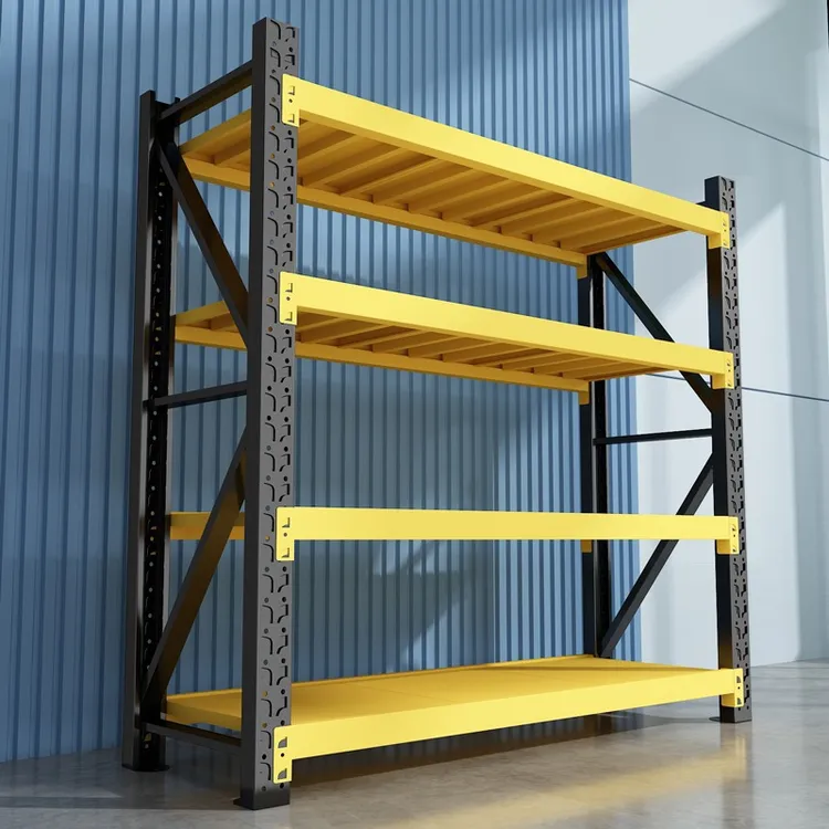 【全网爆款】仓库仓储库房商用多层置物架快递承重货物收纳家用货架商品图