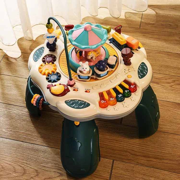 宝宝玩具婴幼儿游戏桌益智早教0一1岁儿童生日周岁礼物女孩男积木
