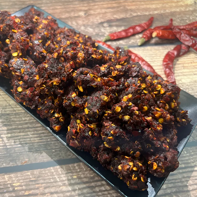 贵州特产豆豉辣椒素辣椒蘸水素瓜豆蘸水黔西活菜辣椒底料