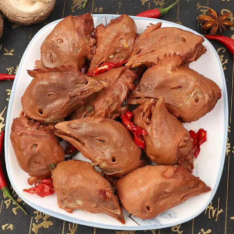 【艳子专属】鲜卤鸡头到手三袋开袋即食麻辣鲜香