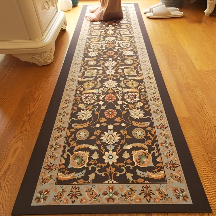 欧式长条厨房地垫浴室卫生间软硅藻泥吸水防滑耐脏吸水吸油地毯