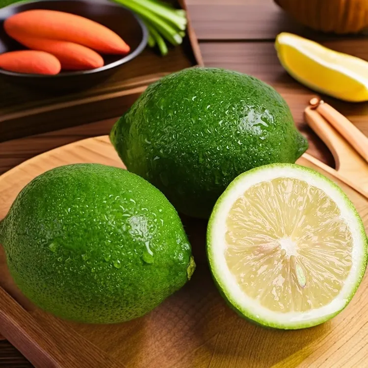 安岳尤力克青柠檬 无人管理野生青柠檬孕妇水果