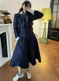 XIANPIN/鲜品【女神降临】24年秋季新款时尚气质显瘦百搭套装