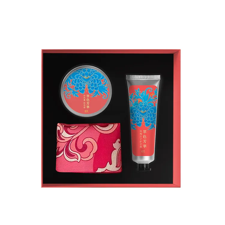 奉旨造物 翠色芳华丝巾礼盒 过期五件套