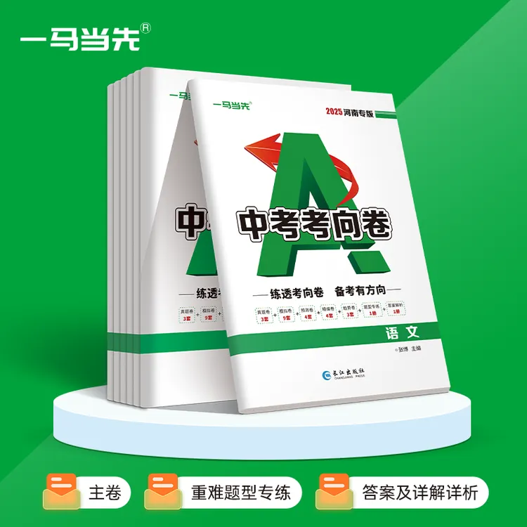 【官方直营】2025河南专版.中考考向卷-重难题型专练.答案详解详析