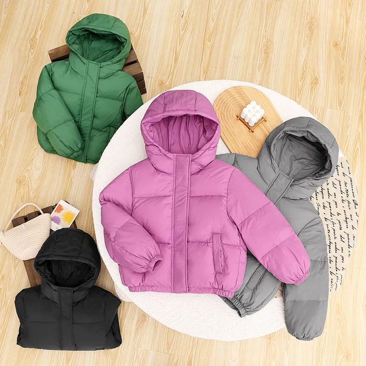 儿童2024羽绒服秋冬新款男童女童时尚保暖加厚潮童百搭羽绒外套