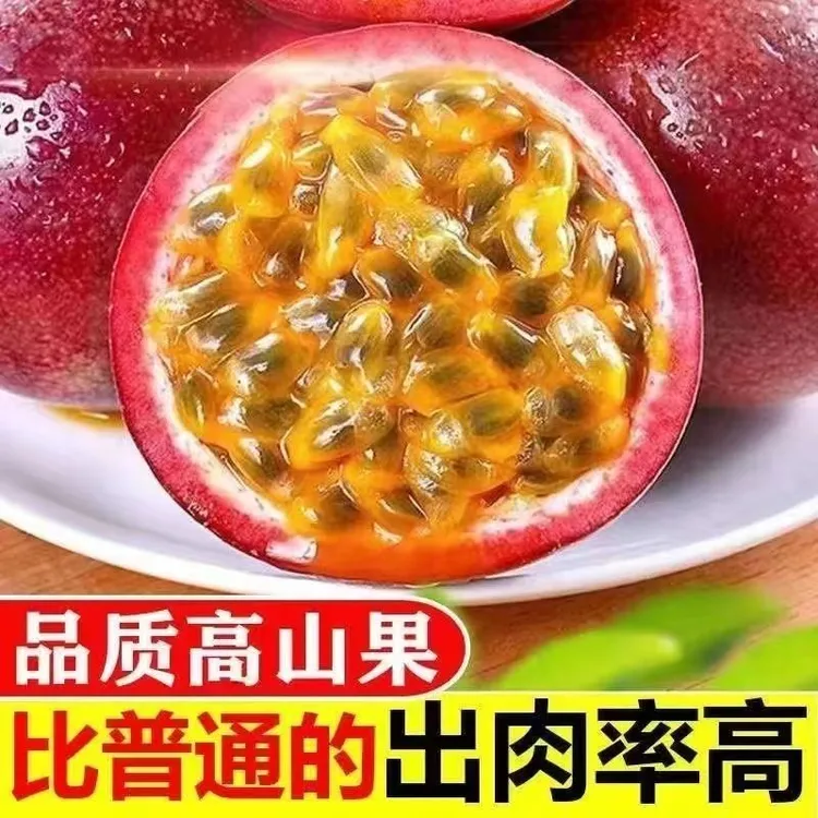 【现摘先发】云南紫皮香甜大果特级当季水果新鲜百香果紫皮