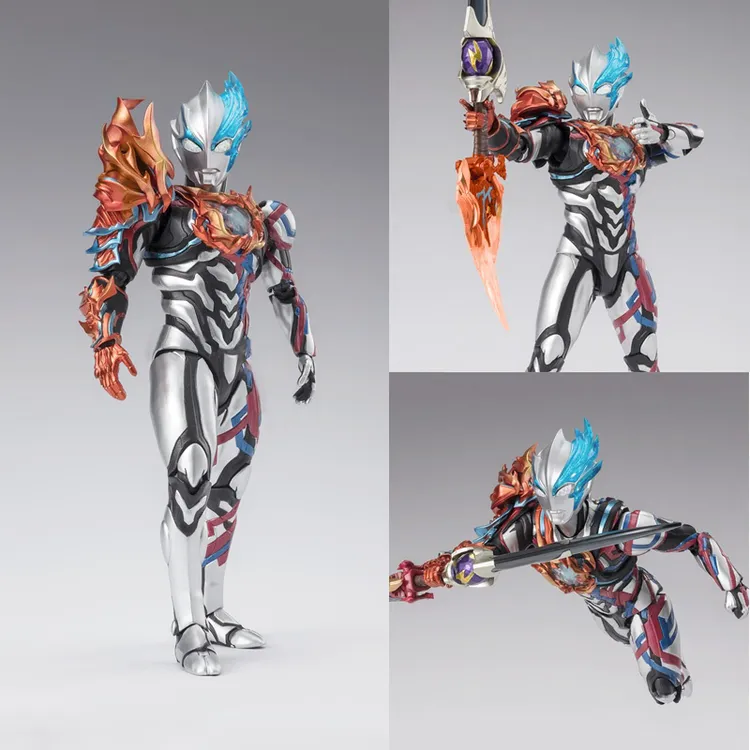 正版非SHF布莱泽奥特曼手办法多兰德兰装甲皓月灼日布莱泽动玩具