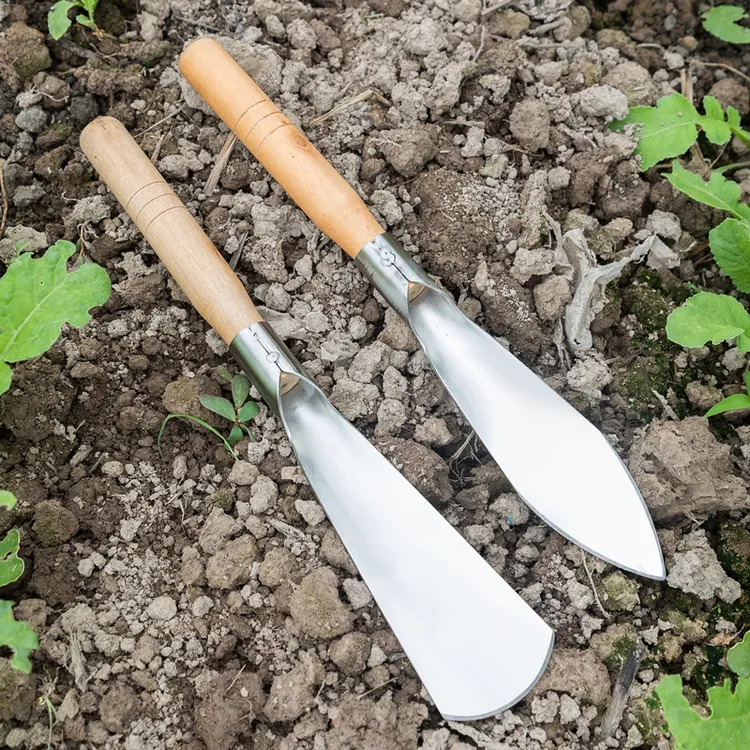 挖野菜铲子园艺工具家用小铲子除草种菜挖蒜养花铁锹铁锨户外铲子