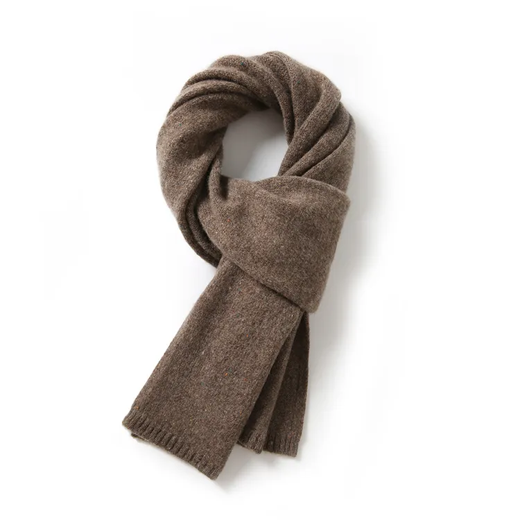 秋冬季新款女士羊毛围巾保暖针织围脖男款护颈围脖百搭韩版围脖