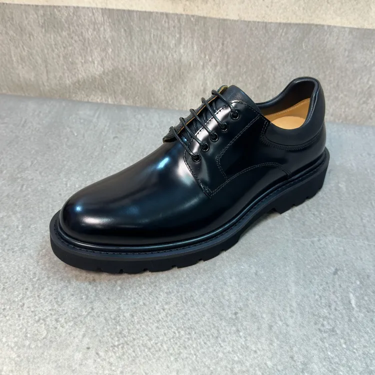 德比鞋增高开边珠皮鞋结婚新郎鞋正装商务休闲真皮鞋圆头男士皮鞋