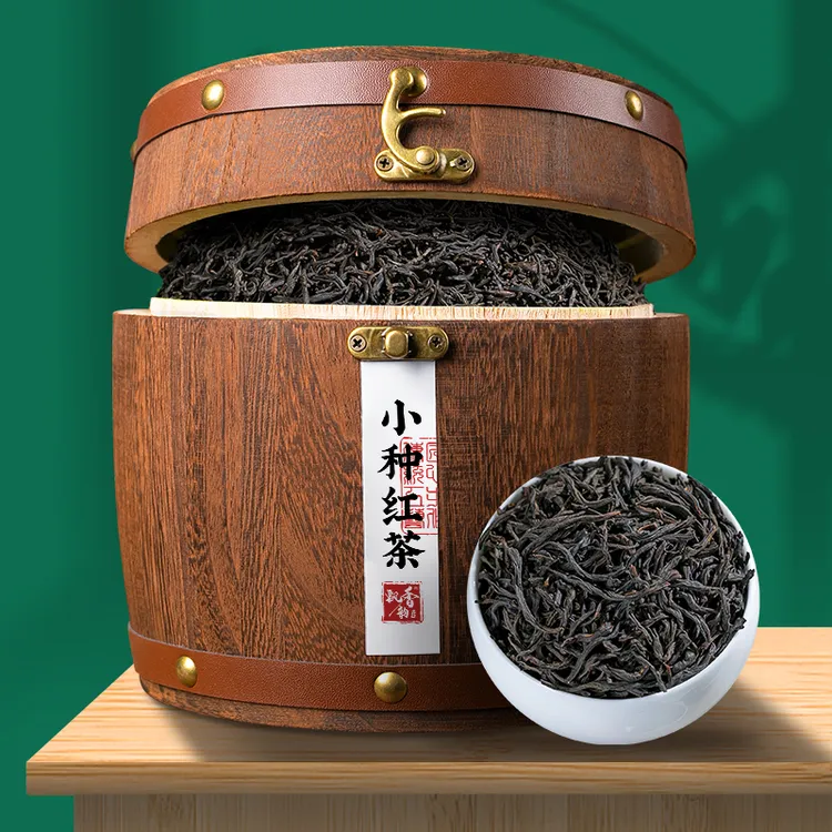 飘香韵小种红茶浓香型正高山原产茶叶2025新茶散装木桶礼盒装500g