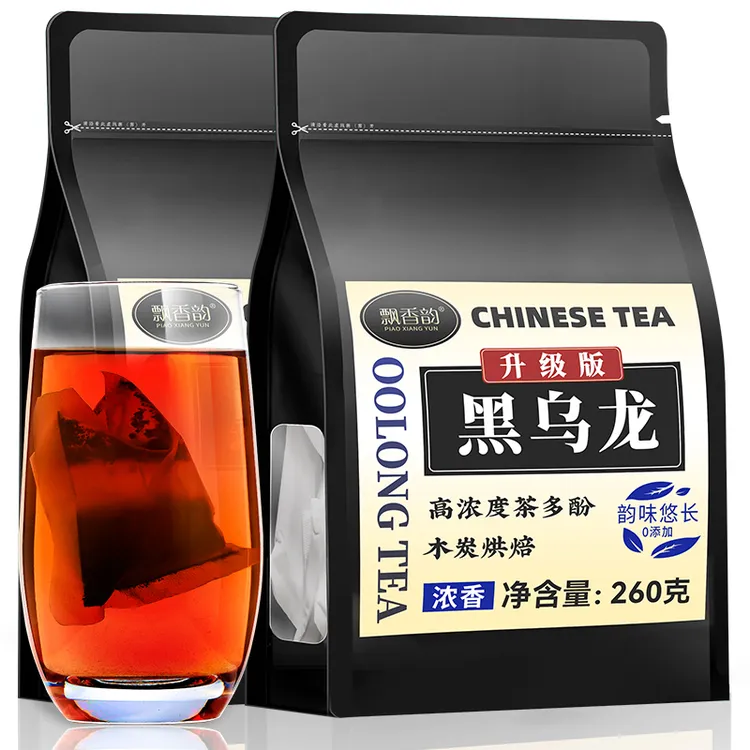 飘香韵黑乌龙茶高浓度木炭技法独立小包装袋泡冷泡热泡浓香型茶叶