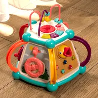 早教六面体拍拍鼓手拍鼓多功能音乐互动宝宝学习益智启蒙儿童玩具